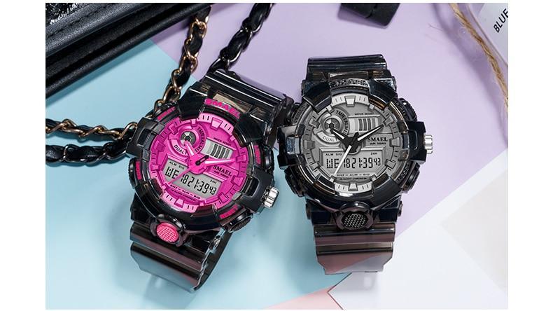 Sport Digital Watch for Men and Woman With Luminous Dual Time Waterproof 5 Bar Modern Men's Military Wristwatch WIth Night Mode - SJB-DIAMOND ELITES