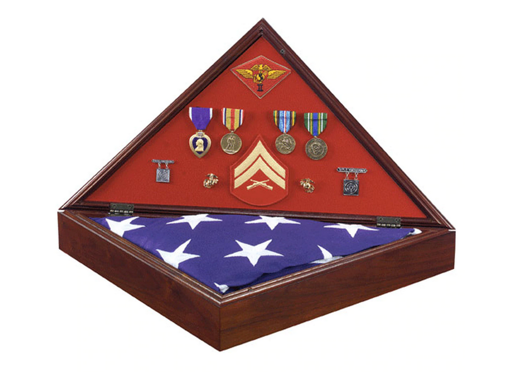 Heritage Flag Display Case. The Military Gift Store