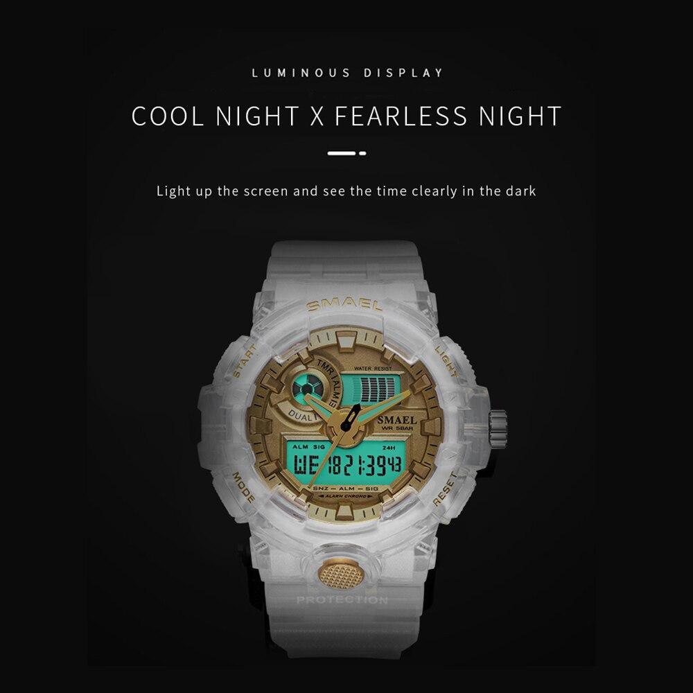 Sport Digital Watch for Men and Woman With Luminous Dual Time Waterproof 5 Bar Modern Men's Military Wristwatch WIth Night Mode - SJB-DIAMOND ELITES