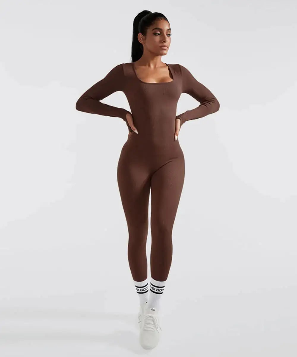 Long Sleeve Jumpsuit Pi-Mart