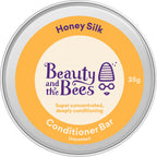 Beauty and the Bees Honey Silk Natural Conditioner Bar for Shiny Healthy Hair | Untangles and Softens Hair | Eco Friendly Hair Care Lootquake LLC