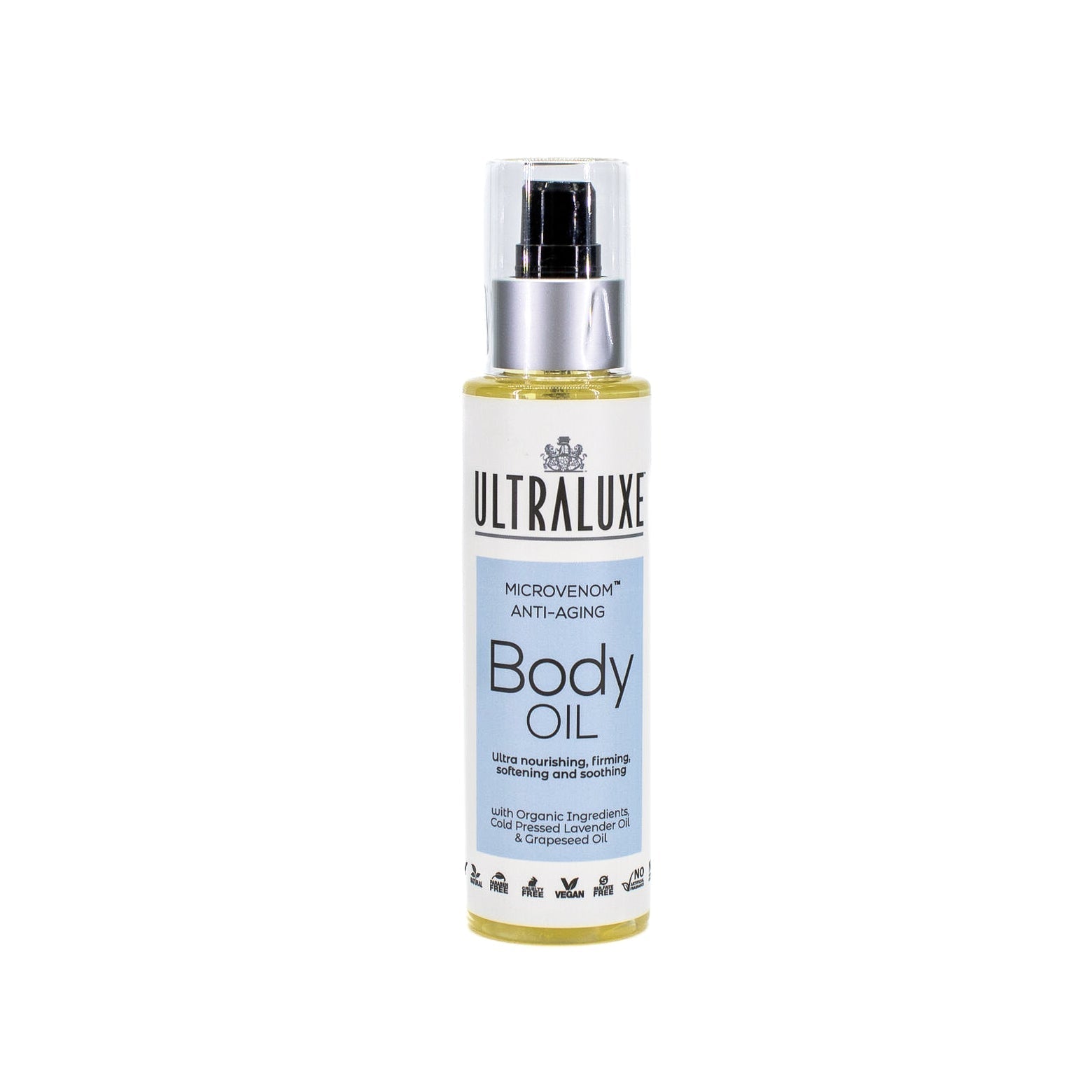 ULTRALUXE MicroVenom Anti-Aging Body Oil 4oz - New This is Beauty US