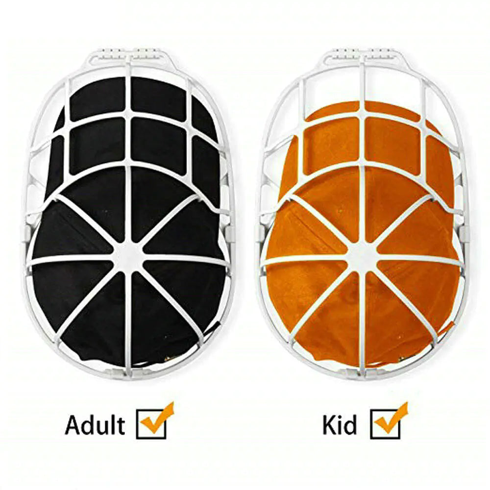 3 Pack Hat Washer Baseball Cap Cleaner Machine Washing Cage Holder Frame Net New Pi-Mart