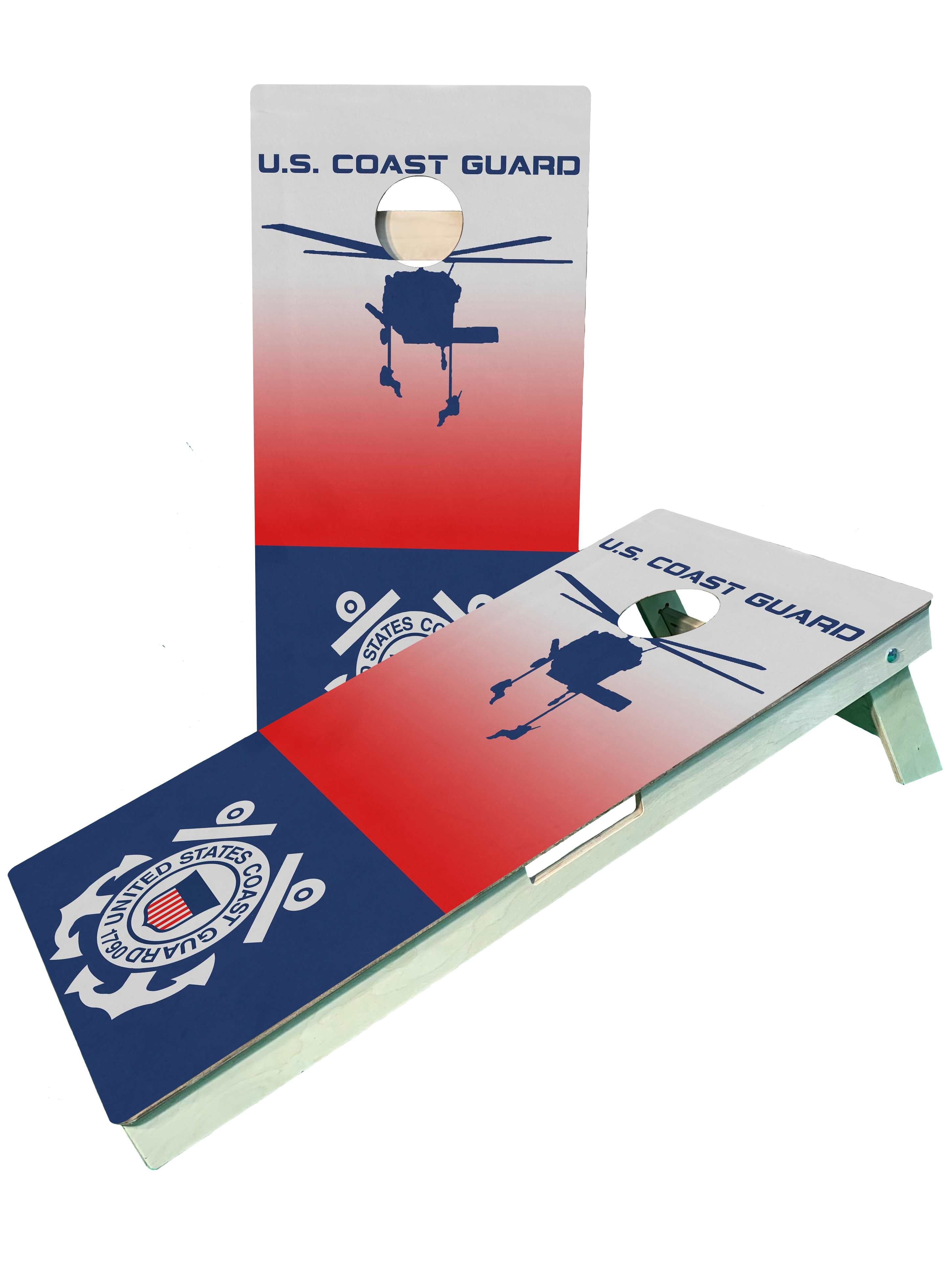 U.S. Coast Guard blastcornhole