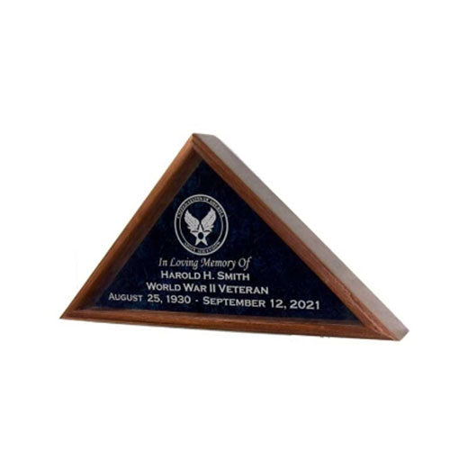 US Air Force Flag Display Case - American made Air force flag case The Military Gift Store