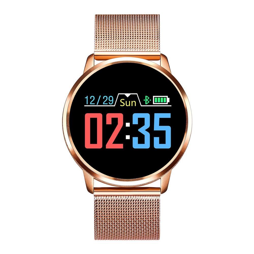 Luxury Popular Trend Smart Watch With LED Color Screen Smartwatch Women Fashion Fitness Tracker Heart Rate monitor - SJB-DIAMOND ELITES