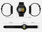 Luxury Popular Trend Smart Watch With LED Color Screen Smartwatch Women Fashion Fitness Tracker Heart Rate monitor - SJB-DIAMOND ELITES