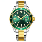 Men's large dial calendar watch Pi-Mart