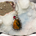 Unakite On 925 Silver Pendant - SJB-DIAMOND ELITES