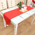 NNEDSZ Christmas Chair Covers Tablecloth Runner Decoration Xmas Dinner Party Santa Gift, 10x Chair Covers Lootquake LLC