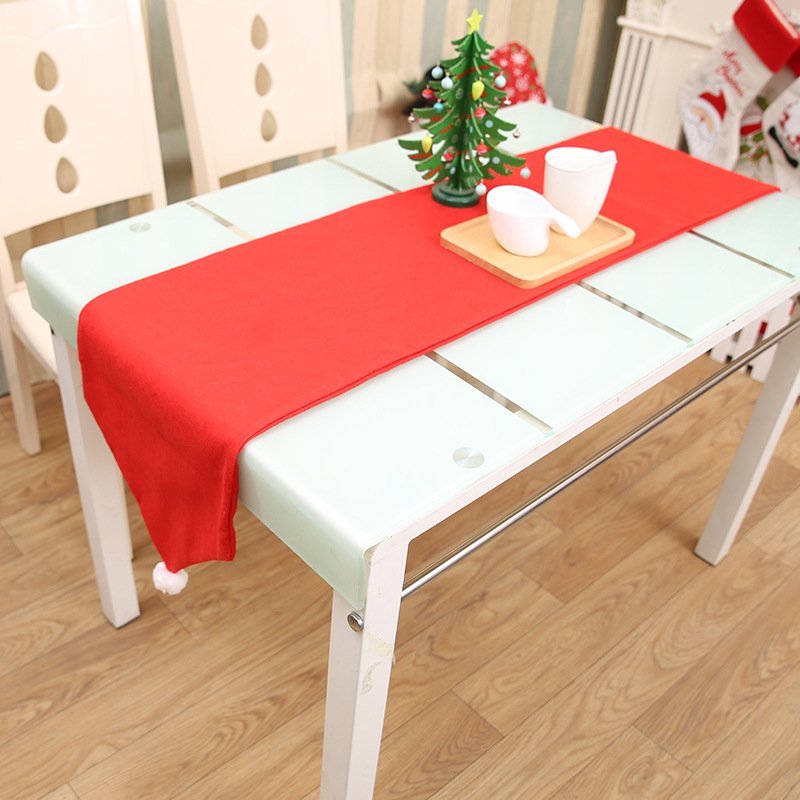 NNEDSZ Christmas Chair Covers Tablecloth Runner Decoration Xmas Dinner Party Santa Gift, 10x Chair Covers Lootquake LLC