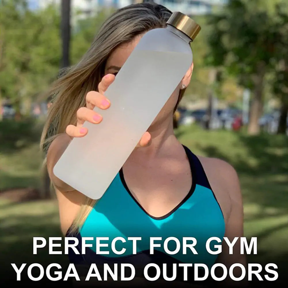 Water Bottle With Time Marker Pi-Mart