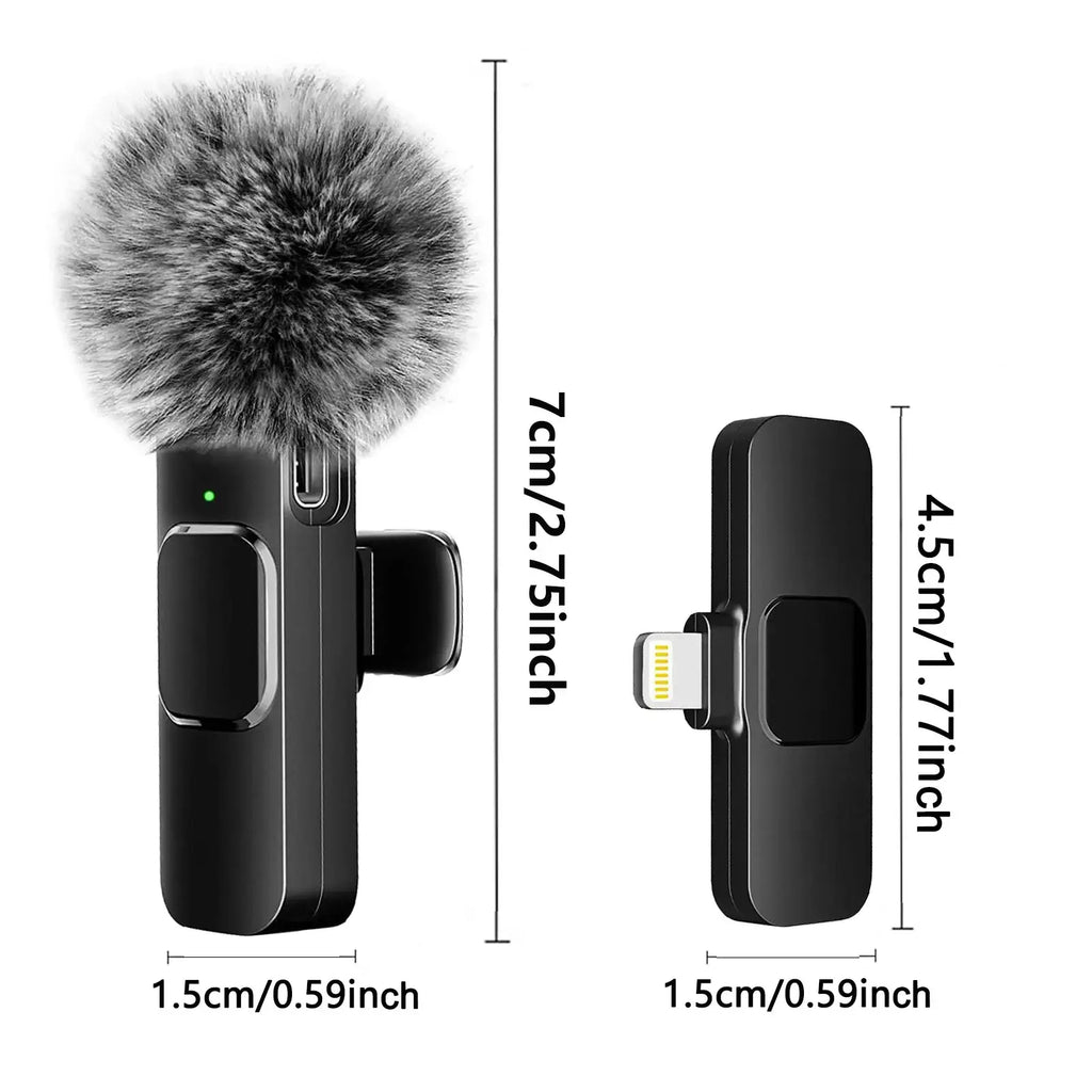 Rechargeable Wireless Microphone Pi-Mart
