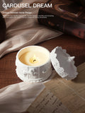 NNEDSZ (English Pear Freesia)Rotating Carousel Soy Candle - Unique Home Decor & Gift Lootquake LLC