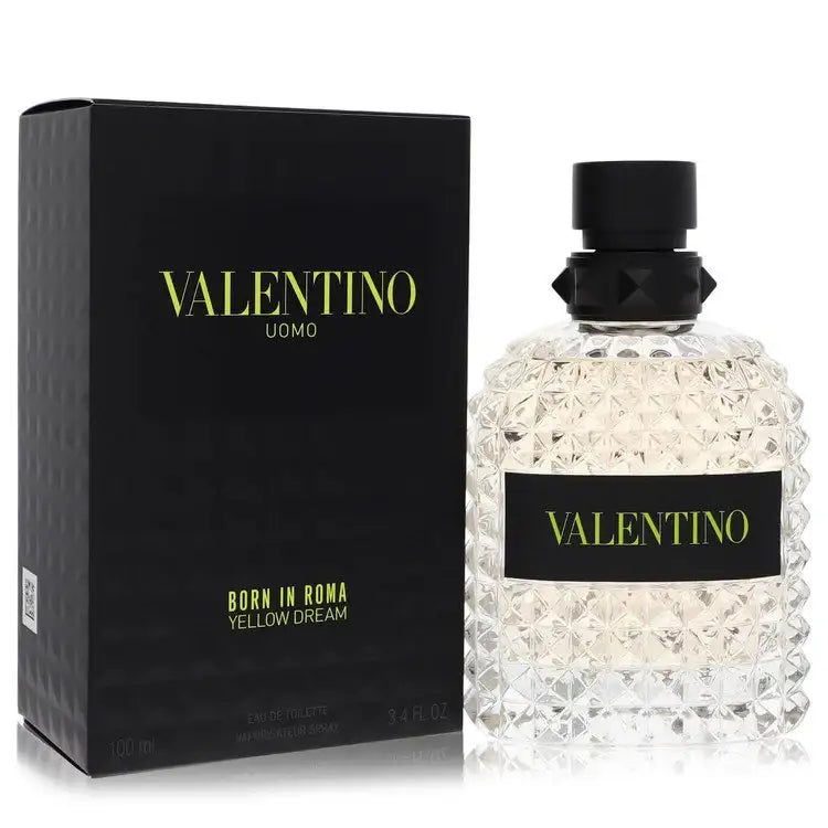 Uomo Born In Roma Yellow Dream By Valentino Cologne for Men Gamer Scents
