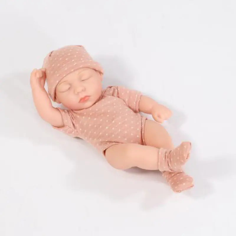 Mini Soft Silicone Baby Doll - Cute Gift for Girls Pi-Mart
