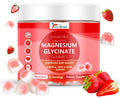 Magnesium Gummies 600mg per Serving-Magnesium Glycinate 400mg and Magnesium Malate 200mg Extra K2 & D3 High Absorption Magnesium Supplement for SleepStress Relief Nerve SupportStrawberry(90 CT) Pi-Mart
