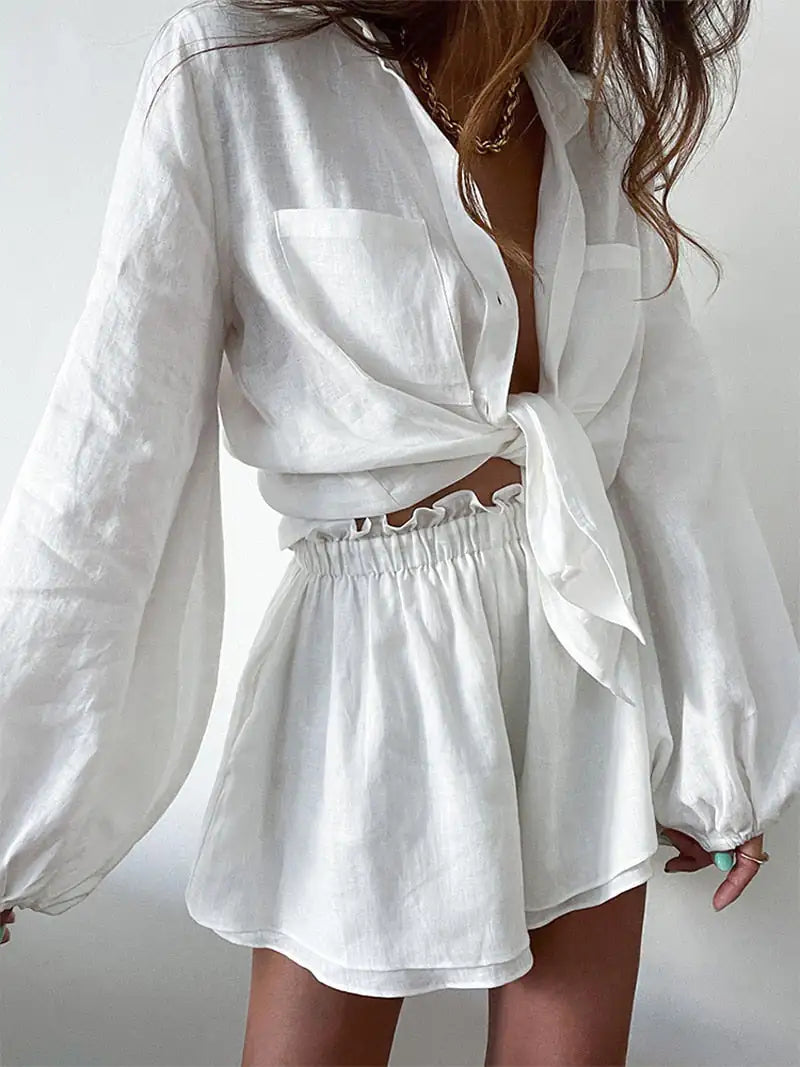 Sapphire Shirt and Shorts Set Pi-Mart