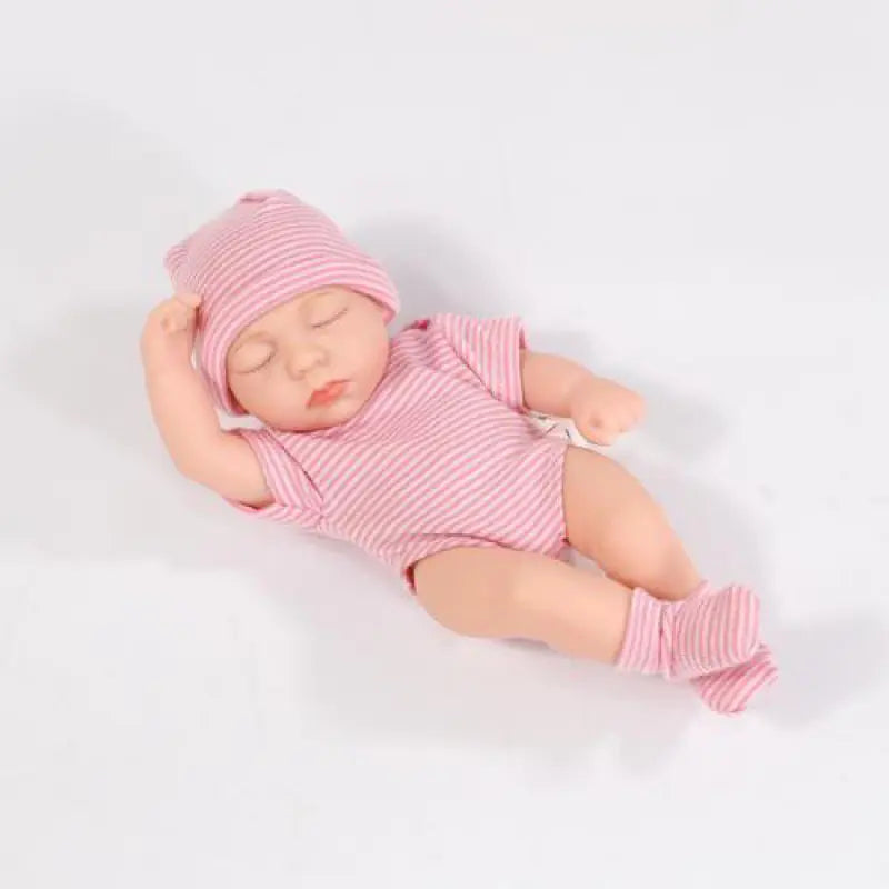Mini Soft Silicone Baby Doll - Cute Gift for Girls Pi-Mart