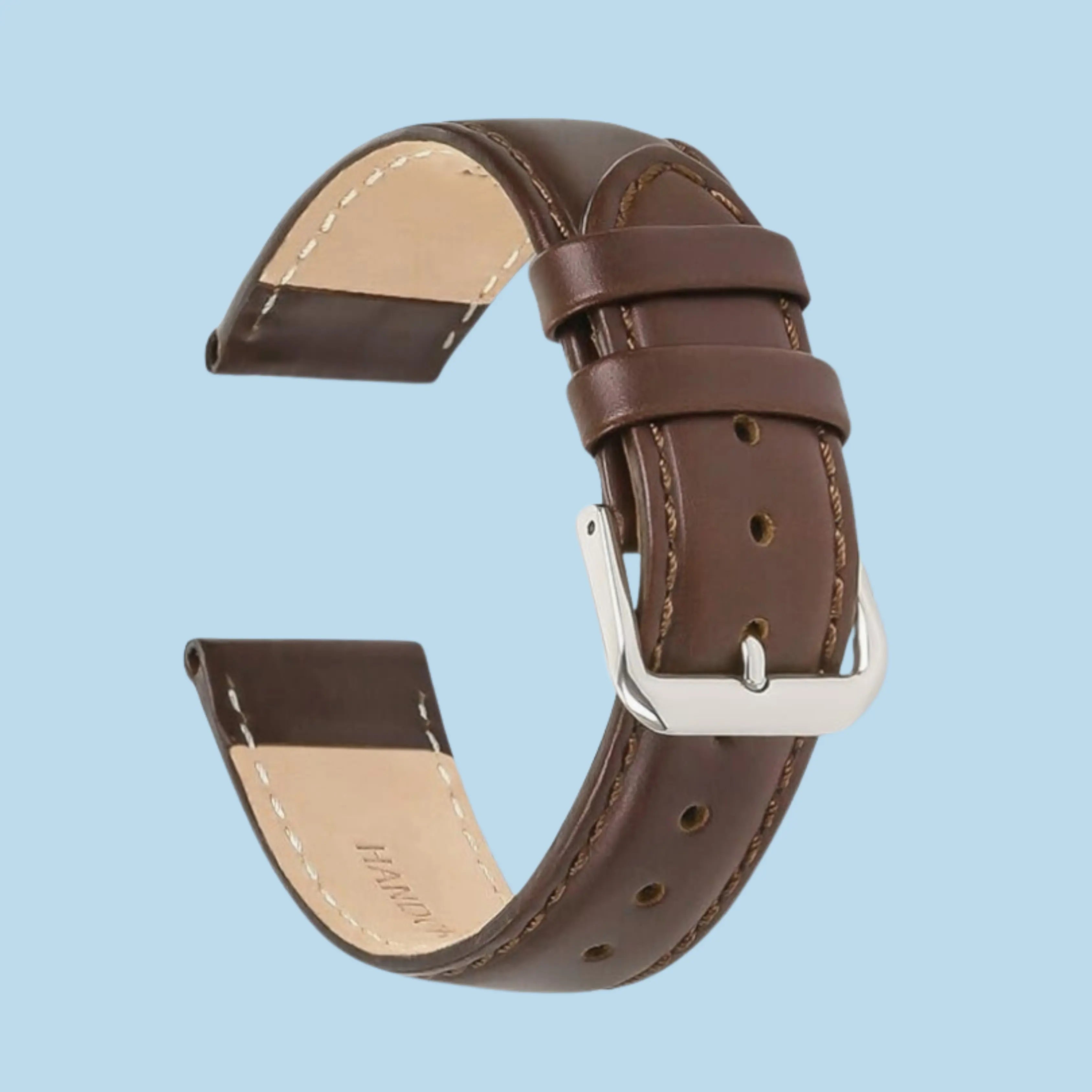 Brown Leather Watch Band Pi-Mart