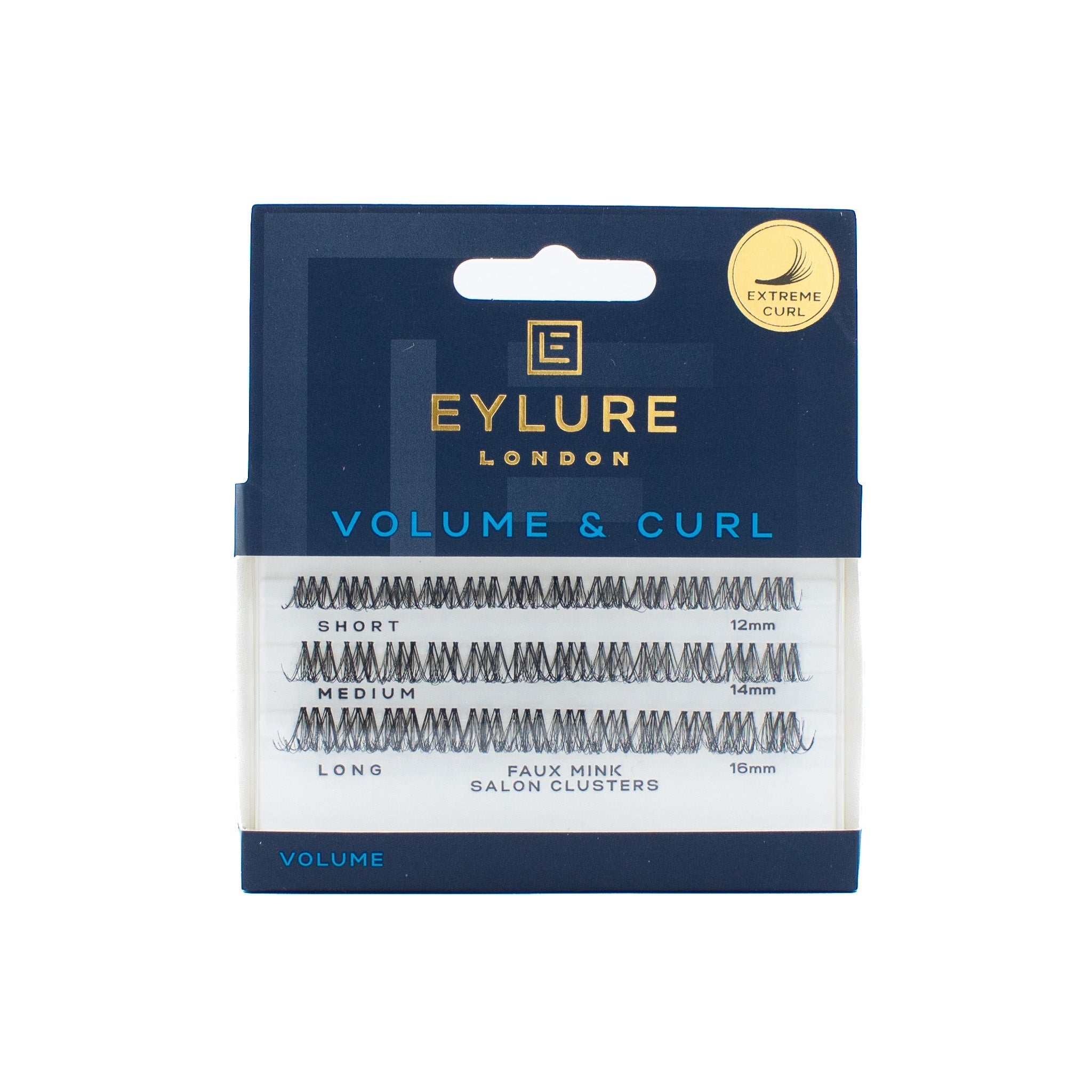 Eylure Volume & Curl Cluster False Eyelashes 36 CT - New This is Beauty US