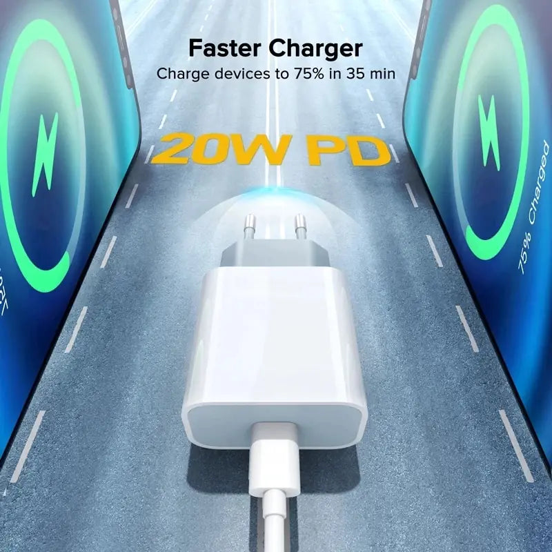 20W Fast Charger For iPhone Pi-Mart