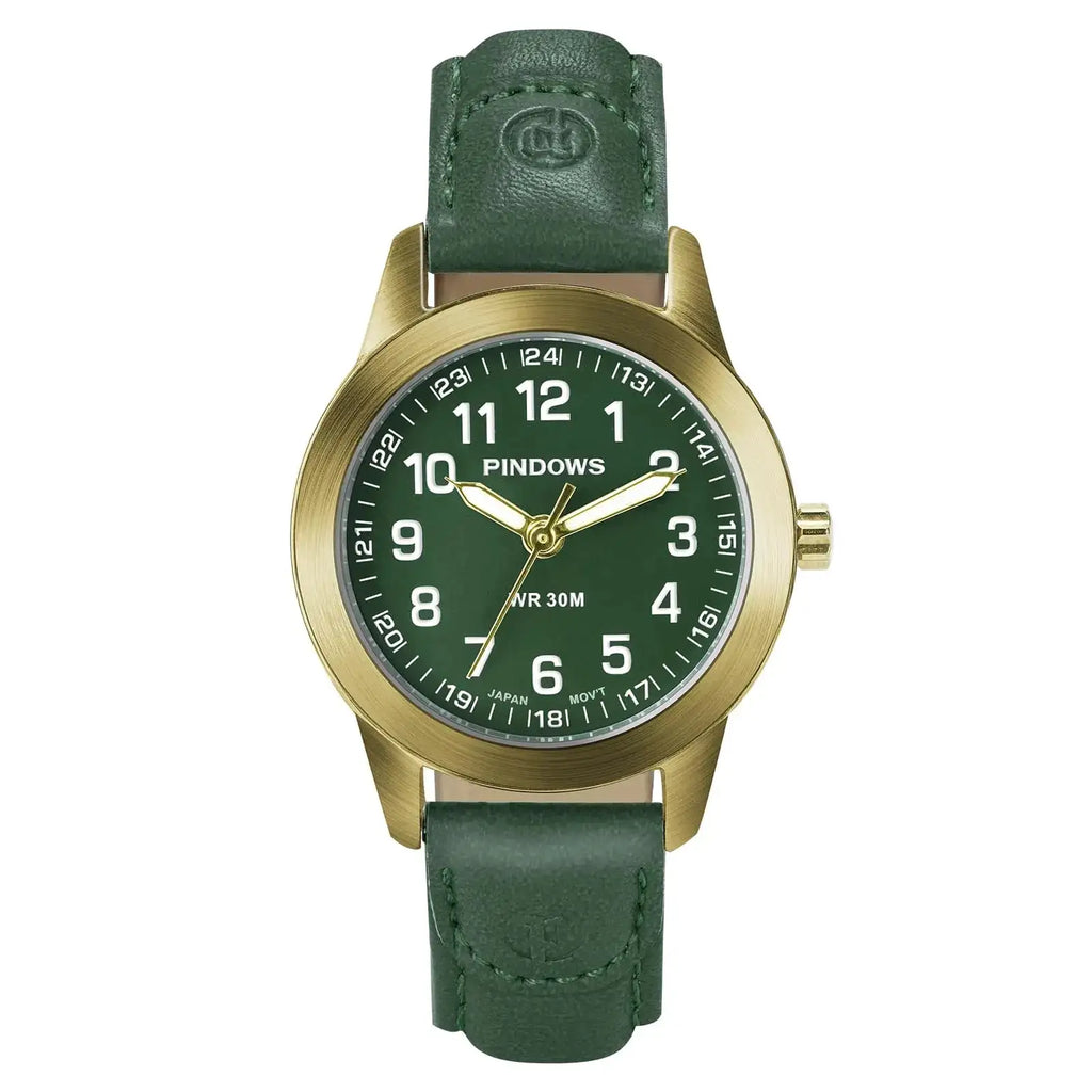 PINDOWS Watches for Women Classic Business Analog Quartz Small Ladies Watches 3ATM Waterproof Fashion Dress Watch with Easy-to-Read Luminous Dial
