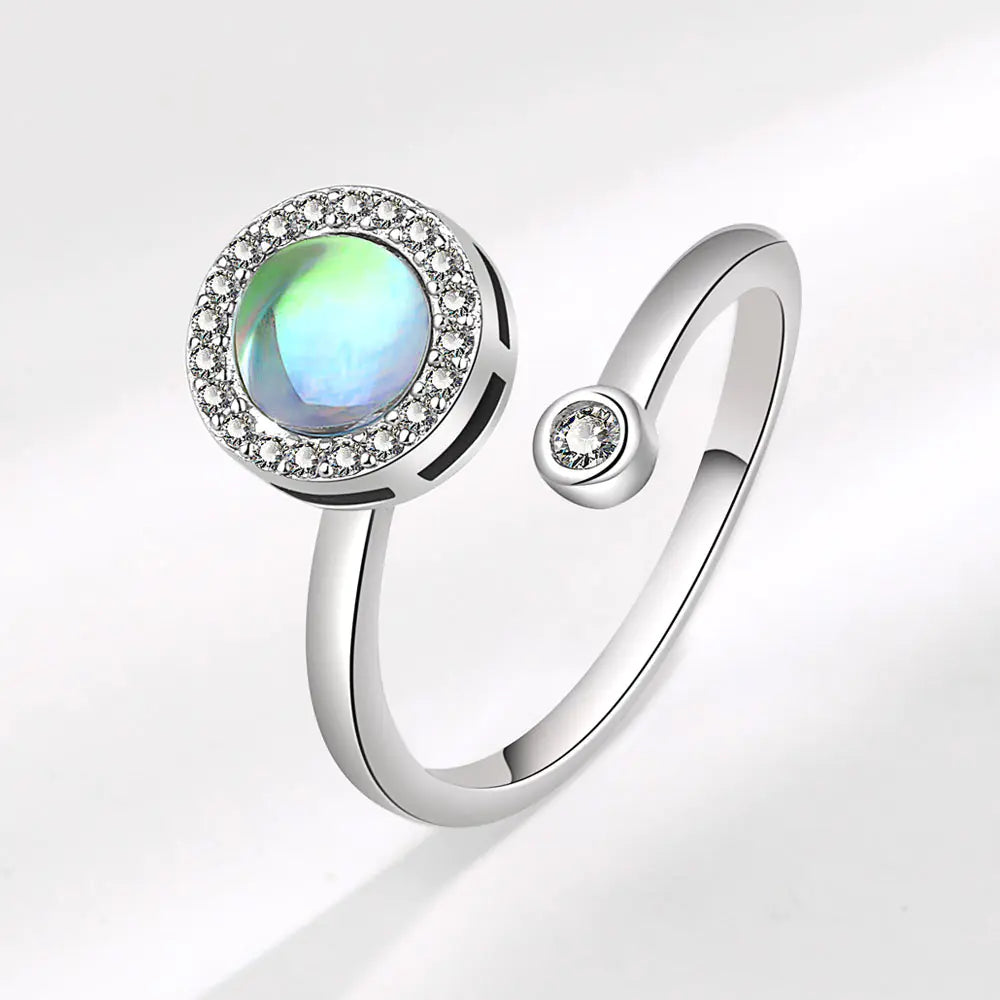Stylish Rotatable Ring for Women with Personality Pi-Mart
