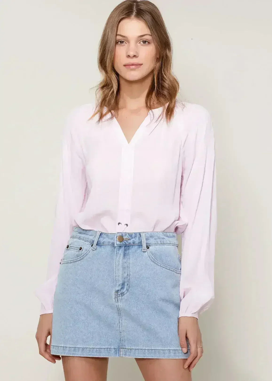 Women's Lace Up Blouse Office Style | Femstylo - SJB-DIAMOND ELITES