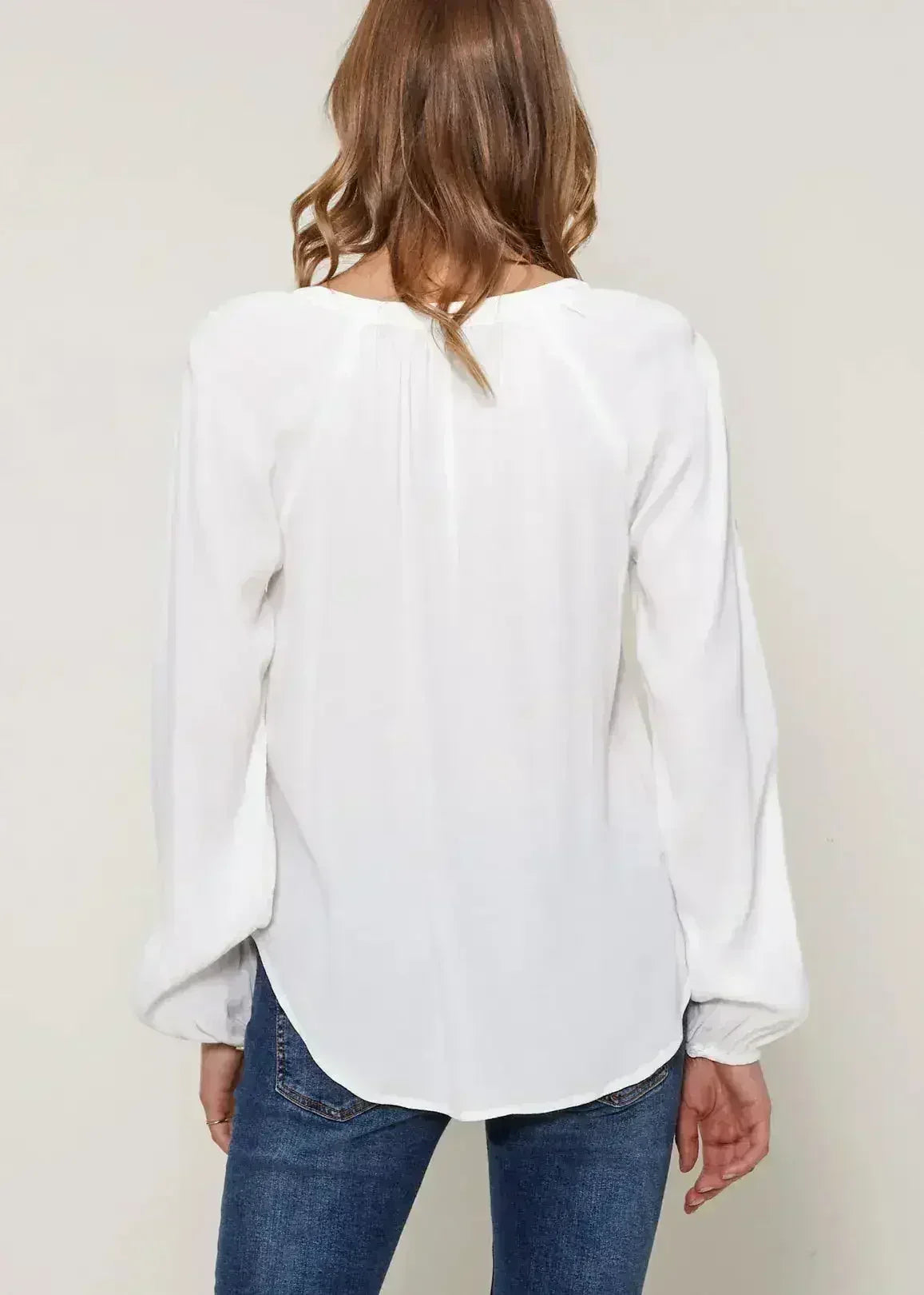 Women's Lace Up Blouse Office Style | Femstylo - SJB-DIAMOND ELITES