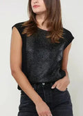 Ro & De Women's Snake Skin Print Cap Sleeve Top - SJB-DIAMOND ELITES