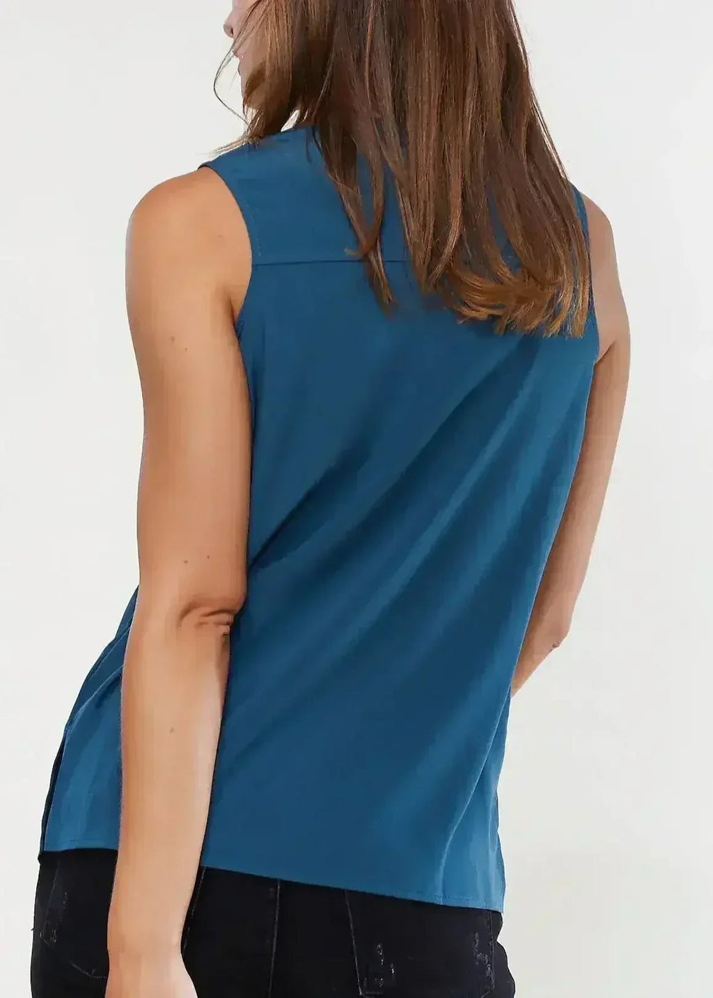 Women's Sleeveless Lace Up Top - SJB-DIAMOND ELITES