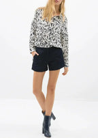 Women's Printed Shirt Blouse | Femstylo - SJB-DIAMOND ELITES