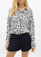 Women's Printed Shirt Blouse | Femstylo - SJB-DIAMOND ELITES