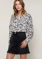 Women's Printed Shirt Blouse | Femstylo - SJB-DIAMOND ELITES