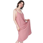 Women Nightgowns Summer Sleepwear Night Dresses 2XL-7XL Plus Size