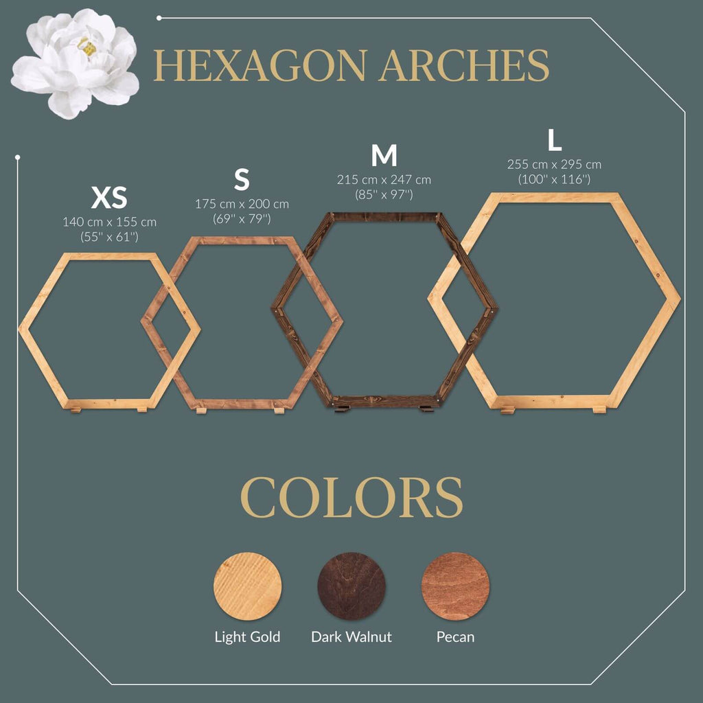 Wedding Arch Hexagon - SJB-DIAMOND ELITES