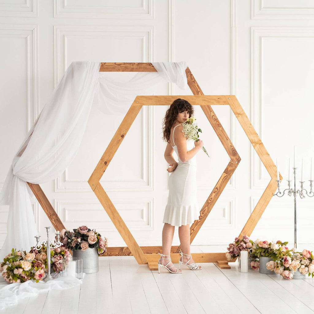 Wedding Arch Hexagon - SJB-DIAMOND ELITES