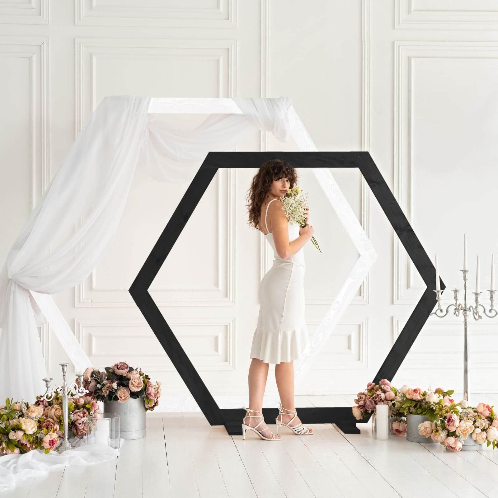 Wedding Arch Hexagon - SJB-DIAMOND ELITES