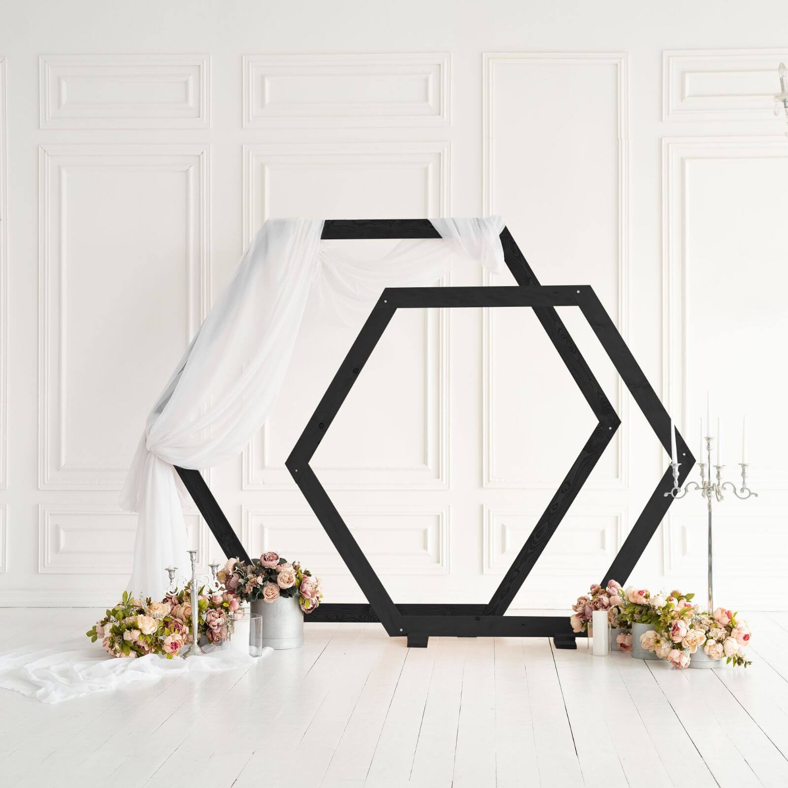 Wedding Arch Hexagon - SJB-DIAMOND ELITES