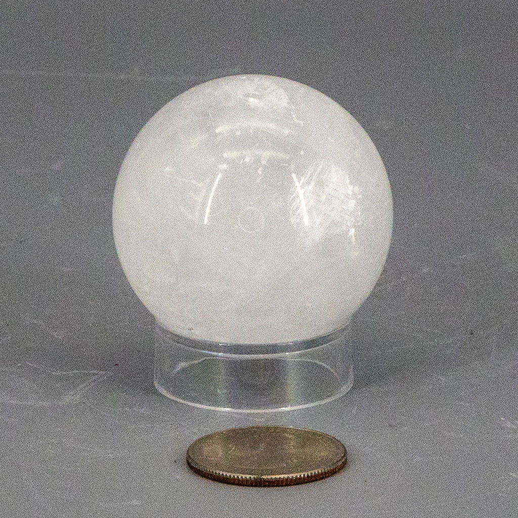 White Quartz Sphere 45mm