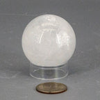 White Quartz Sphere 45mm