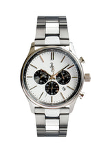 White and Black Chronograph The Beyond Boring Watch Company