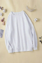 White Oversized Sweatshirt - SJB-DIAMOND ELITES