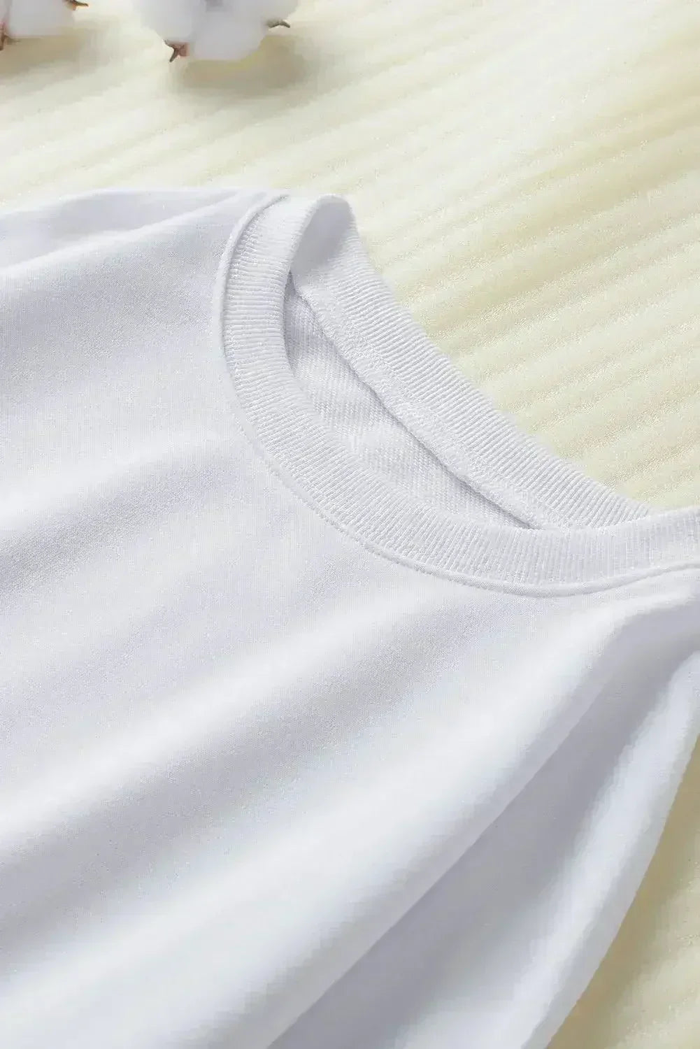 White Oversized Sweatshirt - SJB-DIAMOND ELITES