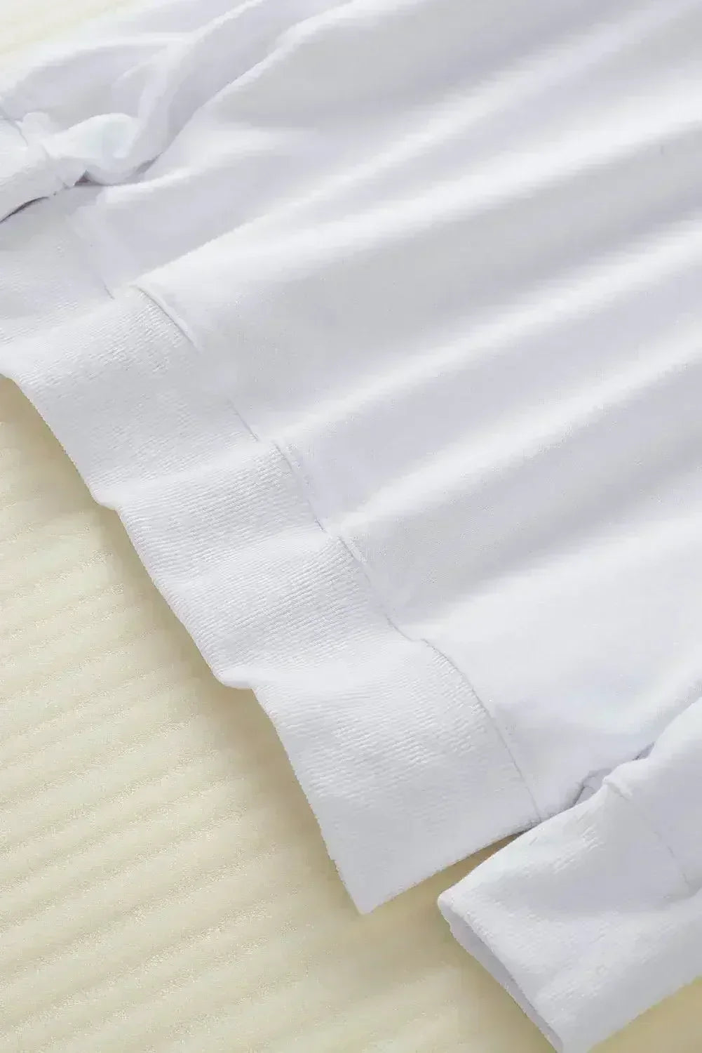 White Oversized Sweatshirt - SJB-DIAMOND ELITES