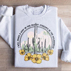I Will Make A Way In The Desert Sweatshirt Peachy Sunday