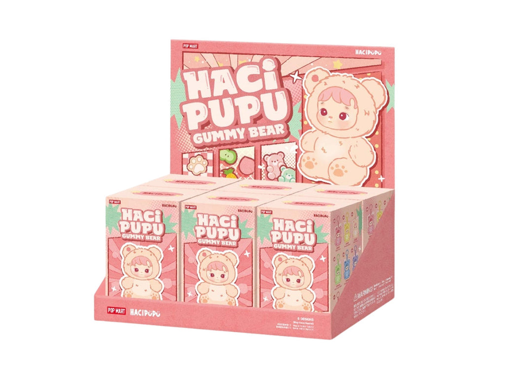 Hacipupu Gummy Bear Series - Vinyl Plush Pendant Labubu Loot
