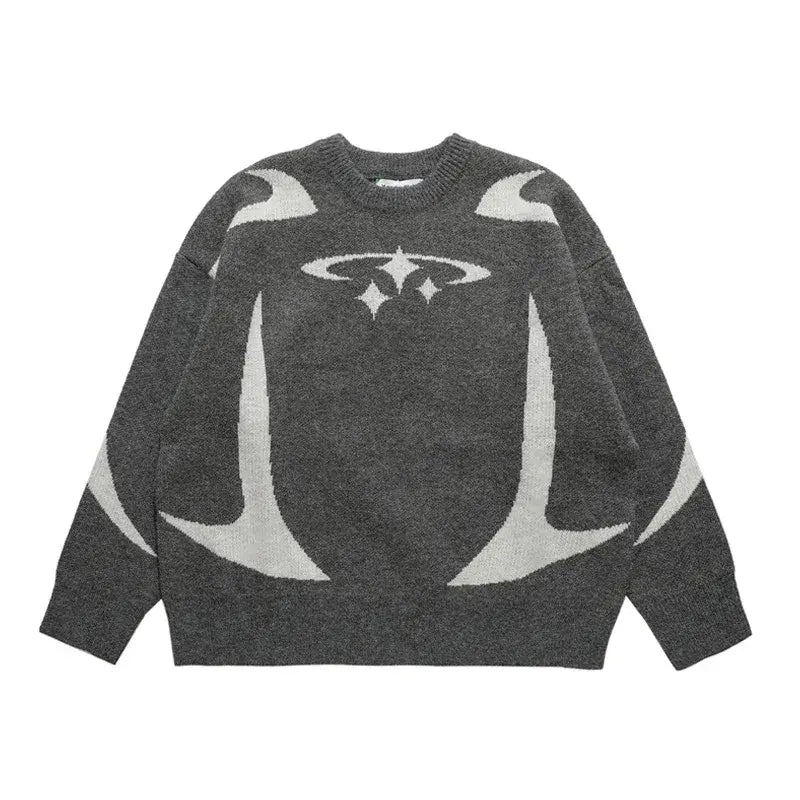 Men's Oversized Pullover Sweater Pi-Mart