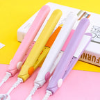 Mini Portable Hair Iron Hair Straightener Curler Professional Hair Irons Ceramic Pi-Mart